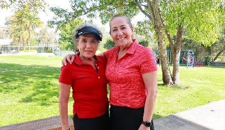  Laura González y Armandina Aguilera.