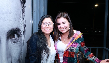  Ana Martínez y Cintia Rebolledo.