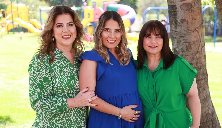  Cristina Galán, Cristina Kasis y Guadalupe Retes.