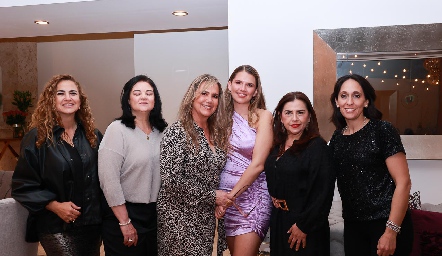  Laura Hallal, María José Rubín, Ana Clara Bárcena, Ana Sofía Solana, Yara Saldaña y Tatina Torres.