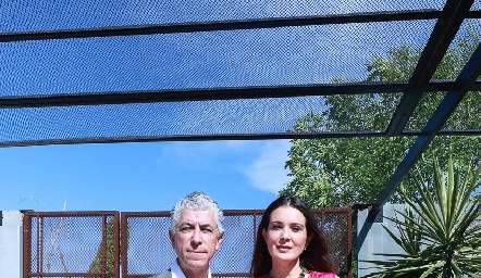  Sergio Godínez y Silvia Reynoso.