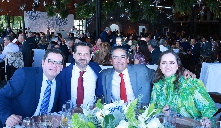  Antonio Fonte, Jaime Fonte, Antonio Acebo y Blanca Rangel.