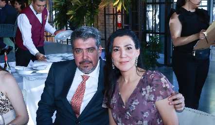  Daniel de Luna y Claudia Pozos.