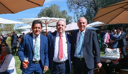  Jesús Jasso, Pedro Torres y José Ramón Garza.