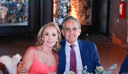  Laura Lavín y Fernando Díaz de León.