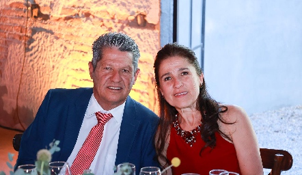  Lauro Martínez y Verónica Rangel.