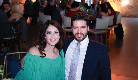   Fernanda González y Eduardo Aranda.