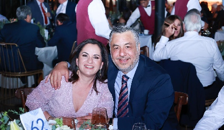  Claudia Ávila y Alejandro Villasana.