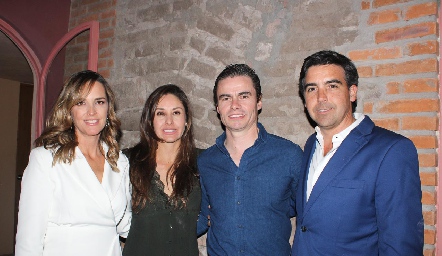  Eunice Camacho, Ale Díaz Infante, Tato Flores y Manuel Labastida.