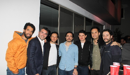  Alejandro Romo, Daniel Dauajare, Javier Ramírez, José Luis Villaseñor, Víctor Paulin, Beto Berrones y Juan Carlos Dibildox.