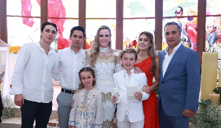  Marcelo y Toño Reverte, Elsa Paz, Juan Antonio, Elena y Julián Reverte.
