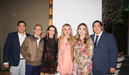  Gunther Stahl, Carlos Velázquez, Anna Lorca, María Lorca, Ana Sofía Stahl y Jorge Stahl.