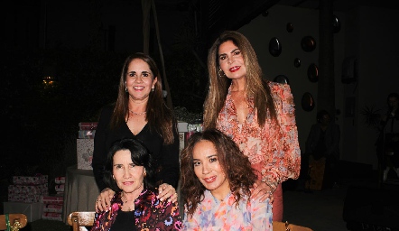  Gabriela Payán, Martha Elena Díez Gutiérrez, Lula Torres y Lorena Herrera.