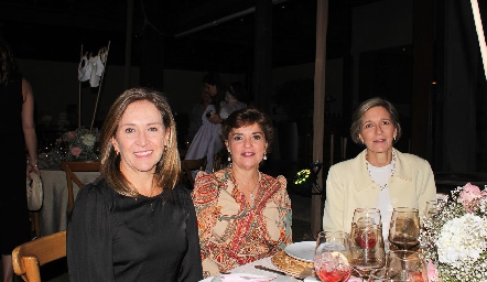  Mónica Dorador, Lorena Maza y Cecilia Bárcena.
