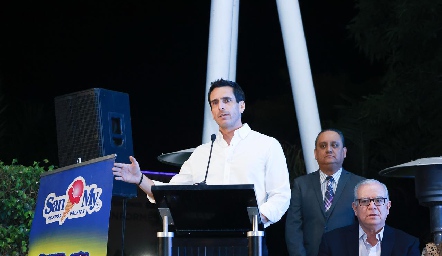  Javier Fernández Montiel, Presidente del Comité Organizador del Torneo San Luis Open Challenger.