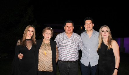  Mati Acosta, Lilia Cano, Heriberto Sánchez, Boris Daniel Sánchez y María Sánchez.