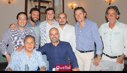  Raúl Rivera, Mauricio Espinosa, Juan Córdova, Gonzalo Esquivel, Gerardo Díaz de León, Raúl Rivera y David Maldonado.