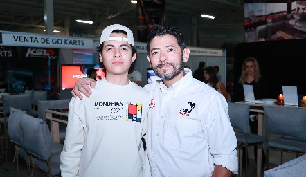  Valentino Garduño y Alex Garoli.