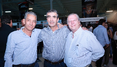  Ricardo Torres, Horacio Tonías y Jorge Palomar.