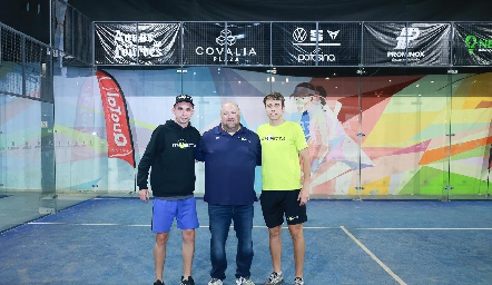  Alejo Mardones, Salomón Raitarski y Tobías Raffaele.