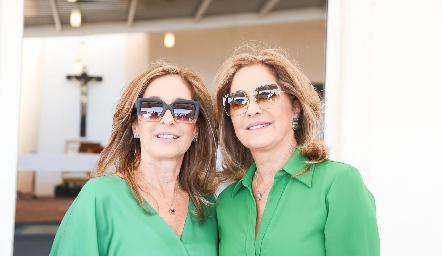 Mónica y Patricia Gaviño.