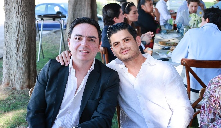  Toño Guzmán y Oscar Cabrera.