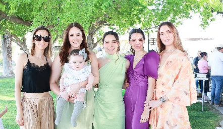  Paulina García, Karla Figueroa, Julieta González, Michell Cano, Paola Cano y Anasty Cano.