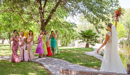  Primera reacción de las amigas de Martha Adriana Mata.