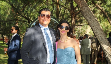  Gerardo Vázquez y Angie Alessi.