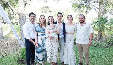  Gibrán Delsol, Sofía García, Susana Schekaibán, Emilia Hernández, Héctor Hernández, Montze Ortiz y Servando Gutiérrez.