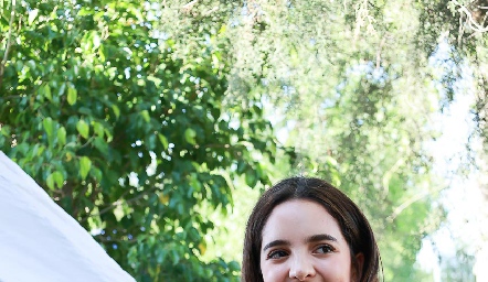  Jimena Hernández con su sobrina Emilia.