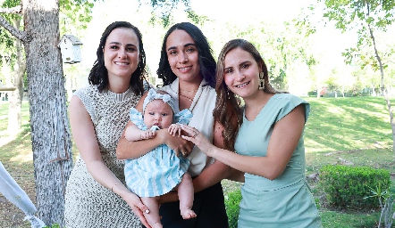  Susana Schekaibán, Ana Pau Méndez, Emilia Hernández y Ana Foyo.