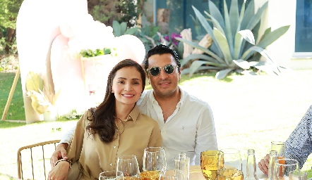  Rocío Huerta y Jorge Palos.