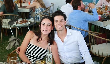  Regina González y Marcelo Castillo.