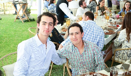  Eugenio González y Jorge Puente.