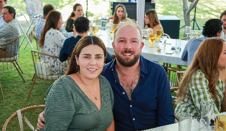  María José Raymond y Armando de la Parra.