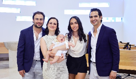  José Luis Schekaibán, Susana Schekaibán, Emilia Hernández, Ana Pau Méndez y Héctor Hernández.