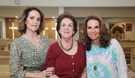  Leticia Hernández, Magdalena González y Malena Hernández.