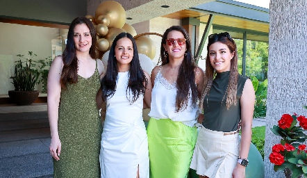  Mariana Lamas, Renata Lasso, Regina González y Daniela Rosales.