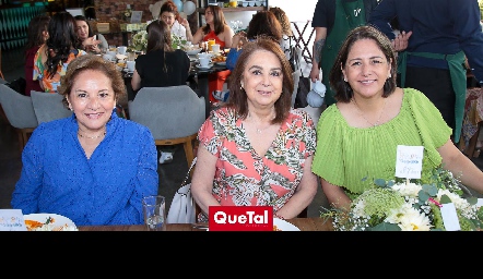  Rocío Viramontes, Cecilia Rangel y Lupita Rivera.