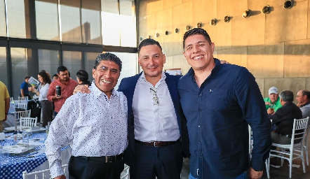 Gustavo Pérez, David Heredia y Gustavo Pérez Vázquez.