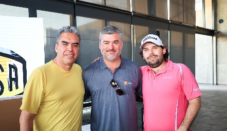  Gabriel Ortiz, Oscar Zermeño y Juan Pablo.