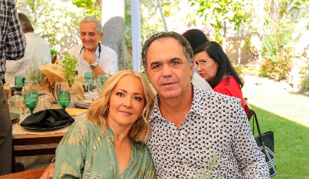  Claudia del Pozo y Héctor Mahbub.