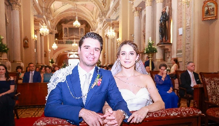  Miguel Álvarez Bárcena y Cristina Jerez Herrera ya son esposos.