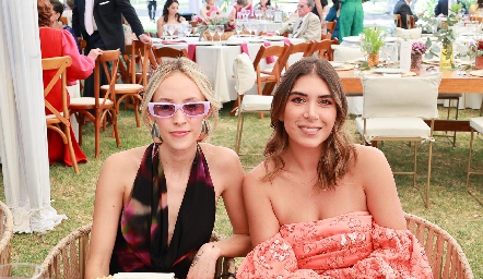  Silke Hartleben y Silvia Díaz de León.