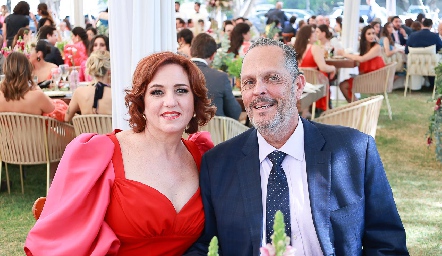  Patricia Bárcena y Alejandro Elías.