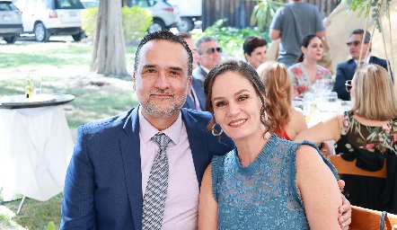  Guillermo Gutiérrez y Lorena Bárcena.