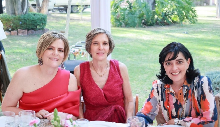  Martha Malo, Cecilia Bárcena y Marusa Maza.