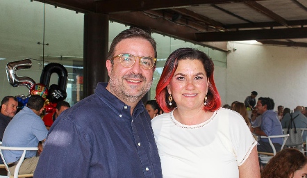  Rodrigo Pérez y Alexandra Monroy.