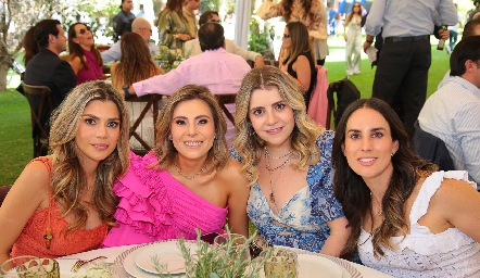  Imelda Martínez, Claudia Oliva, Daniela Muriel y Mónica.